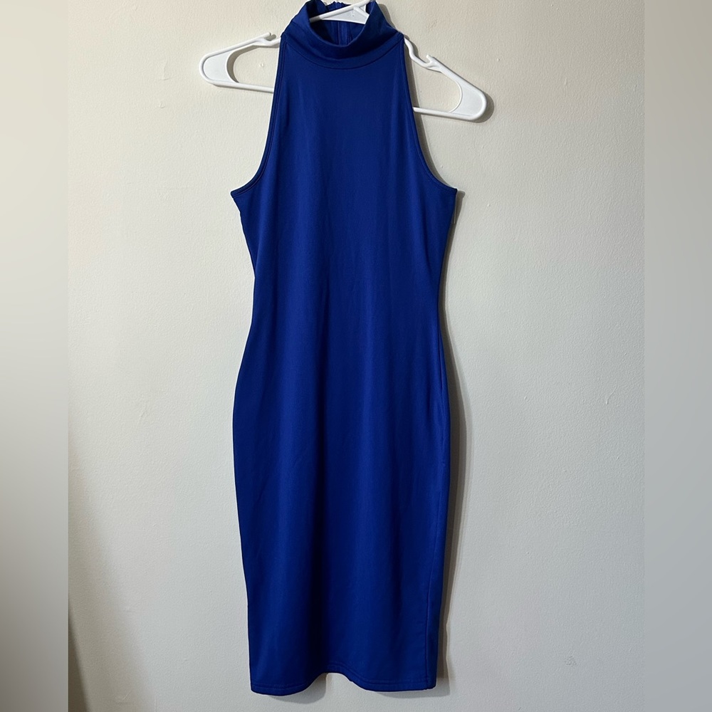 Gobles halter bodycon dress
